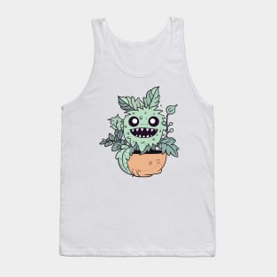 Monster Plant, Cute Kawaii Tank Top